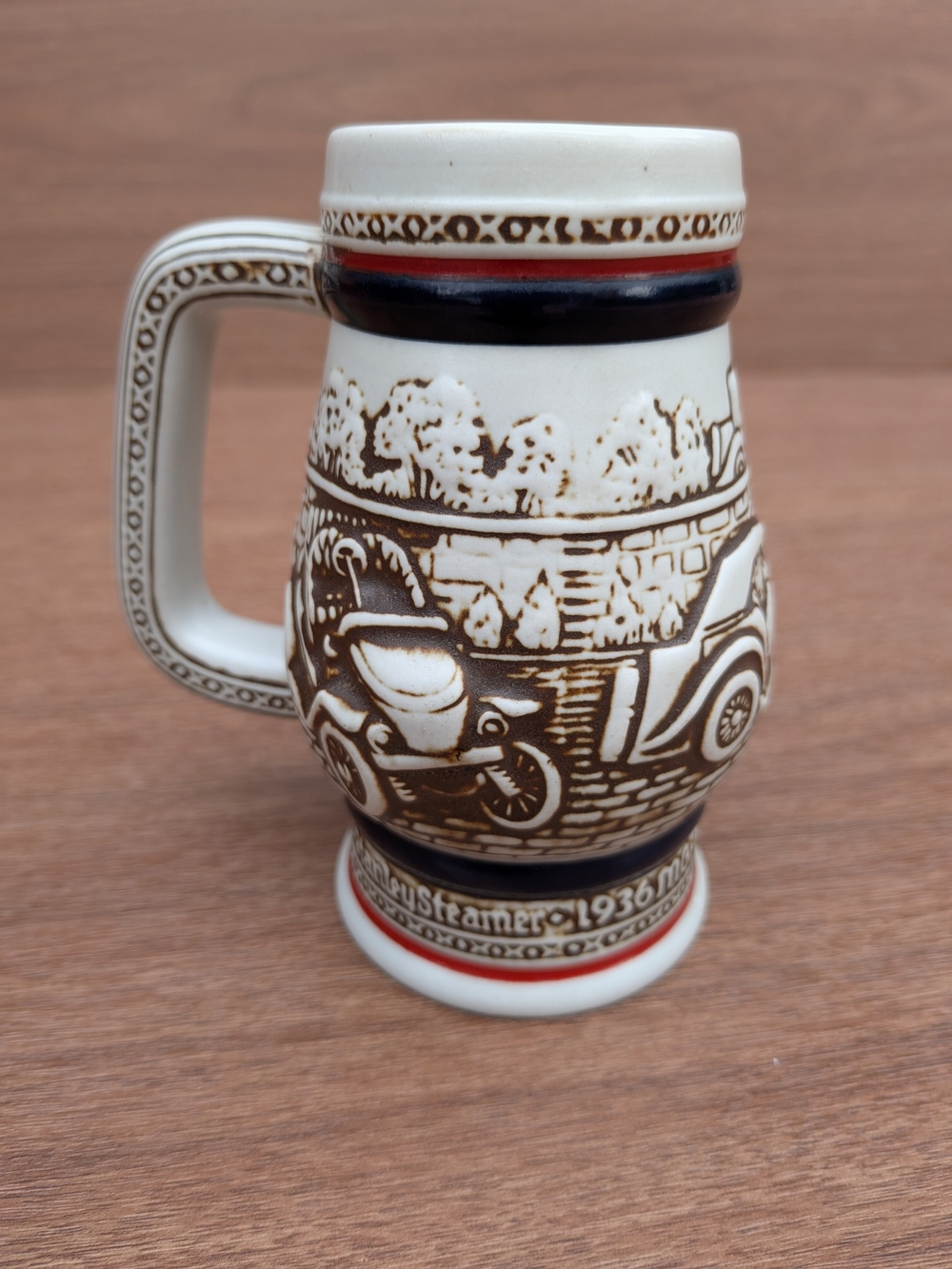 Vintage Avon Mini Stein 1982 Classic Car Ceramarte Brazil